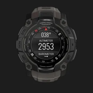 Garmin Instinct 3 50mm AMOLED Black with Charcoal Band в Бердичеві