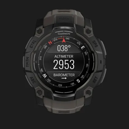 Garmin Instinct 3 50mm AMOLED Black with Charcoal Band в Чернигове