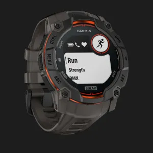 Garmin Instinct 3 50mm Solar Black with Charcoal Band в Бердичеві