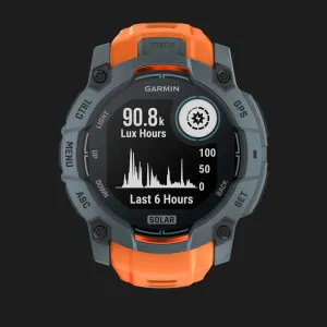 Garmin Instinct 3 50mm Solar Twilight with Solstice Band в Бердичеві