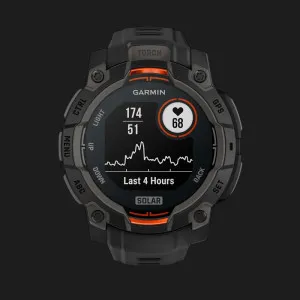 Garmin Instinct 3 45mm Solar Black with Black Band в Бердичеві