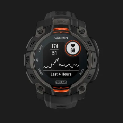 Garmin Instinct 3 45mm Solar Black with Black Band в Бердичеве