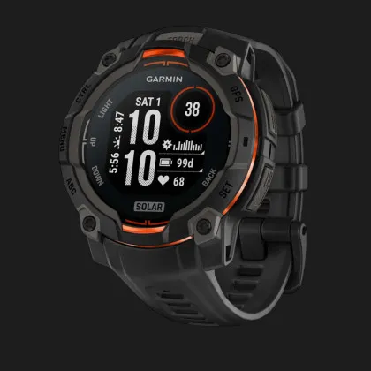 Garmin Instinct 3 45mm Solar Black with Black Band в Сумах