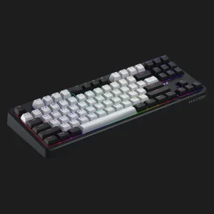 Клавіатура ігрова HATOR Rockfall 3 Mecha TKL wireless orange (Black) (HTK850UA) (UA)