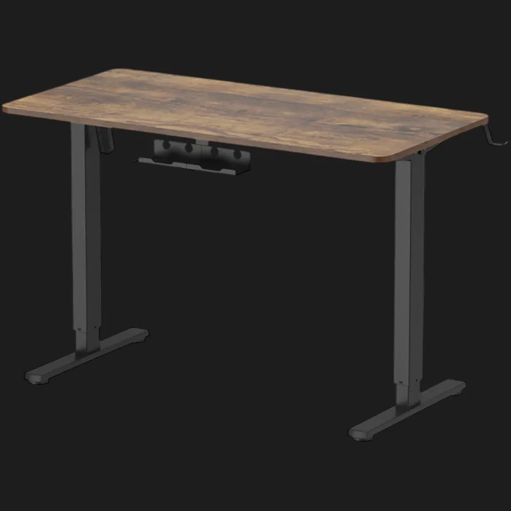 Компьютерный стол OfficePro ODE1260DW (Dark Wood/Black) (UA)