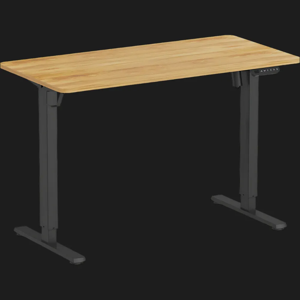 Компьютерный стол OfficePro ODE1260LW (Light Wood/Black) (UA)