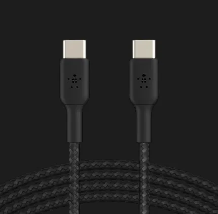 Кабель Belkin Braided USB-C 60W 1m (Black)