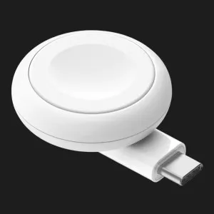 Беспроводная зарядка USB-C Belkin Apple Watch Charger (White)