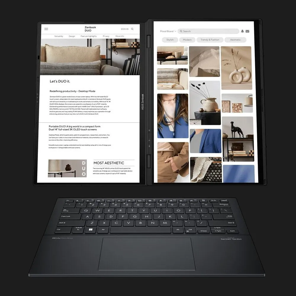Ноутбук Asus ZenBook Duo 14 UX8406MA 14