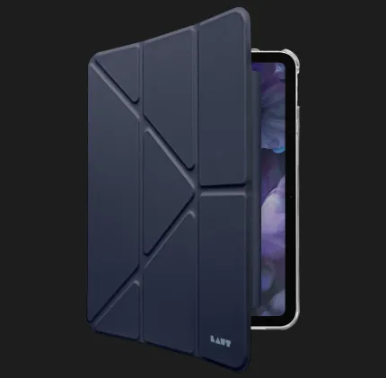 Чехол LAUT HUEX FOLIO with Pencil Holder для iPad 10.9 (2022)/iPad 11 (2025) (Navi Blue)