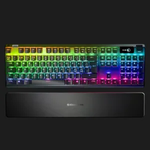 Ігрова клавіатура SteelSeries Apex 7 Blue Switch (Black) (EU) в Борисполі