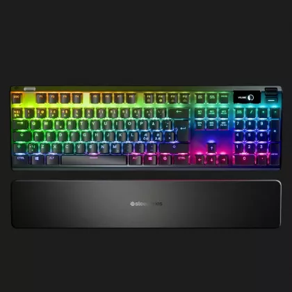 Игровая клавиатура SteelSeries Apex 7 Blue Switch (Black) (UA