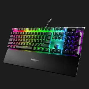 Ігрова клавіатура SteelSeries Apex 7 Blue Switch (Black) (EU) в Борисполі