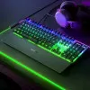Ігрова клавіатура SteelSeries Apex 7 Blue Switch (Black)