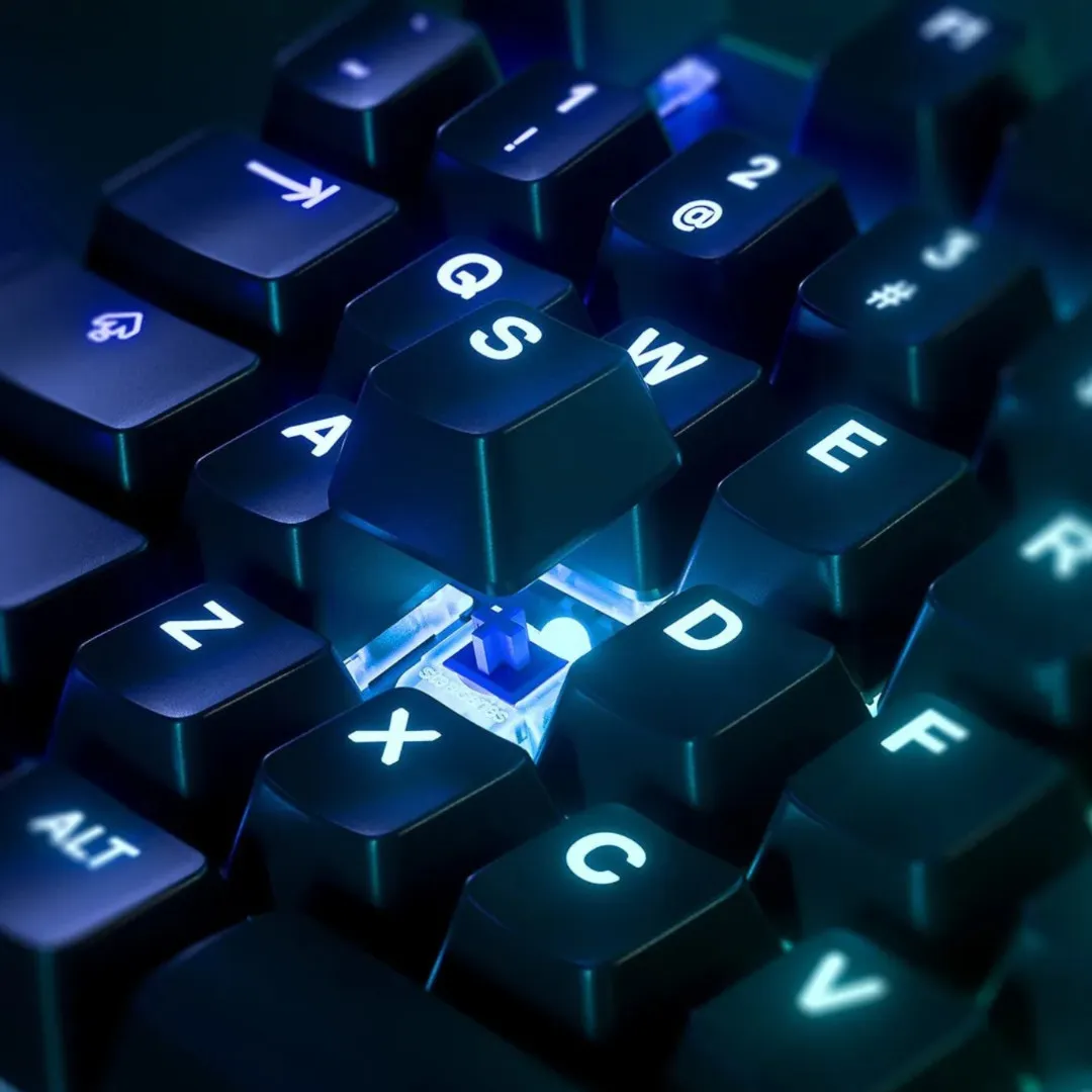 Ігрова клавіатура SteelSeries Apex 7 Blue Switch (Black)