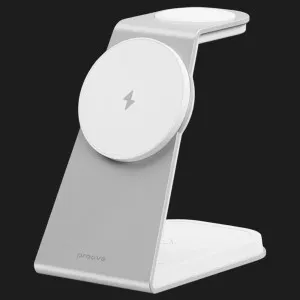Беспроводная зарядка Proove Omni Power 3 in 1 (White)