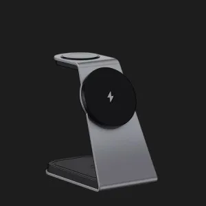 Беспроводная зарядка Proove Omni Power 3 in 1 (Gray)