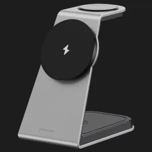 Беспроводная зарядка Proove Omni Power 3 in 1 (Gray)
