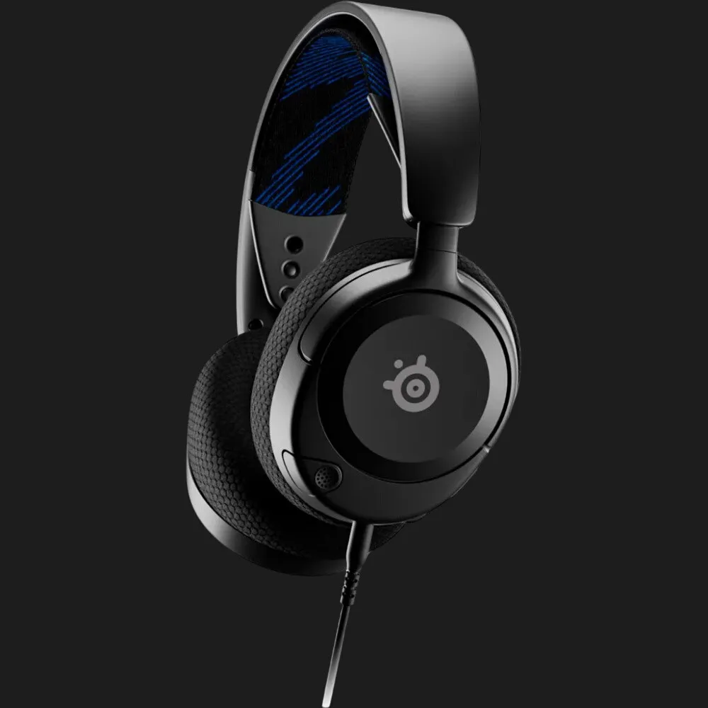 Ігрова гарнітура SteelSeries Arctis Nova 1P MultiPlatform (Black) (UA)