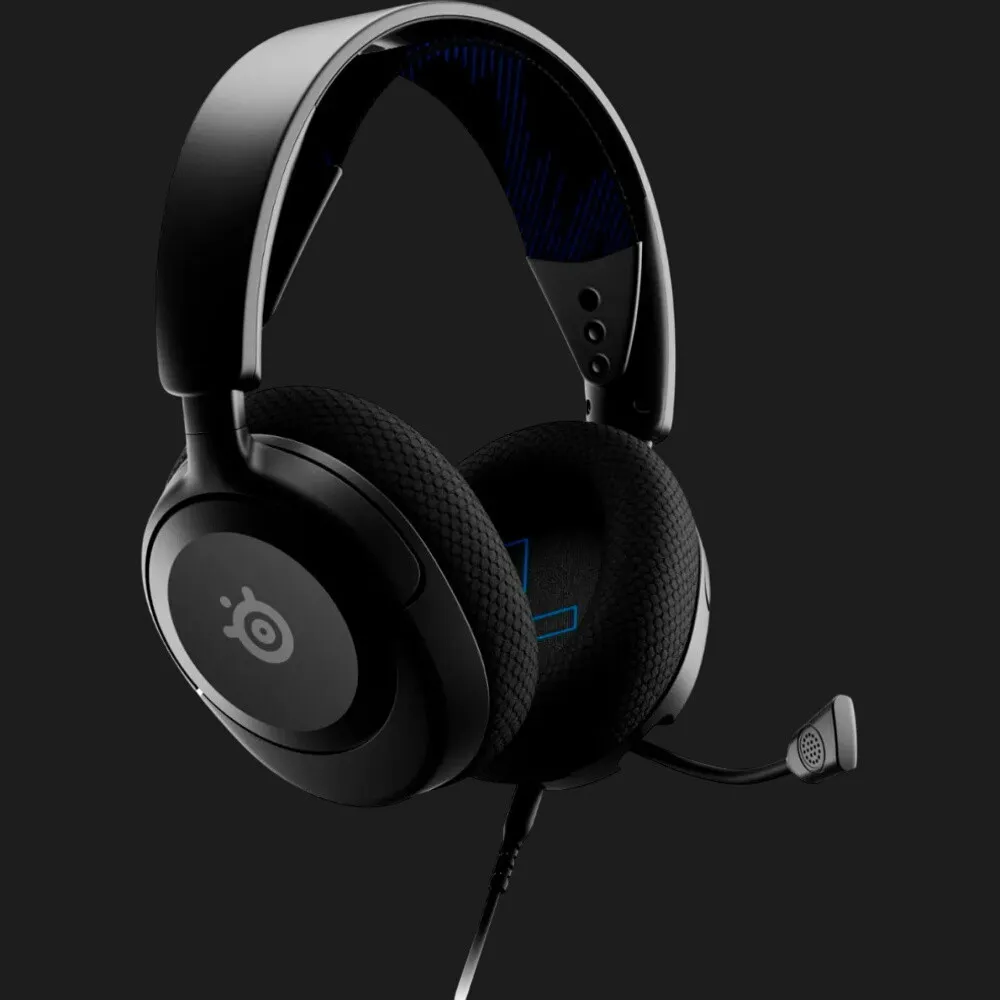 Ігрова гарнітура SteelSeries Arctis Nova 1P MultiPlatform (Black) (UA)