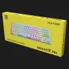Клавиатура механическая Hator Gravity X TKL Orange (White) (HTK551UA) (UA)