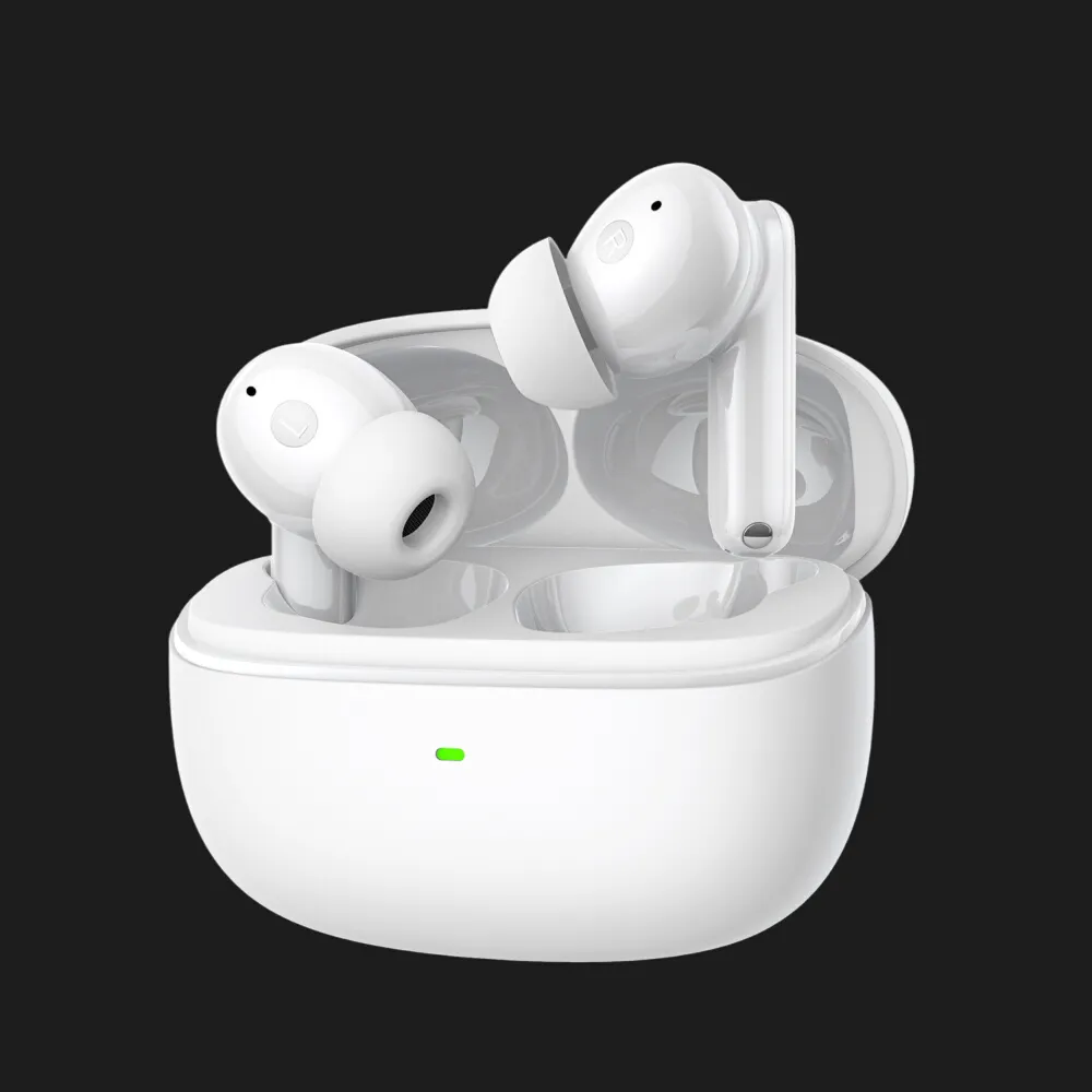 Ігрова гарнітура Hator Hyреrpunk Truepods Hybrid ANC (White) (HTA432)