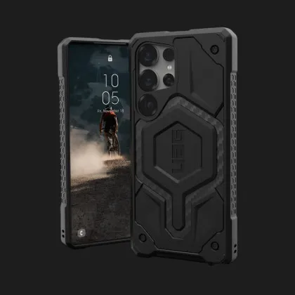 Чохол UAG Monarch для Samsung Galaxy S25 Ultra (Carbon Fiber)