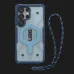 Чехол+ремень UAG Pathfinder Clear with Magnet Bundle для Samsung Galaxy S25 Ultra (Blues Lanyard)