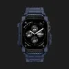 Чехол-ремешок Spigen Rugged Armor Pro для Apple Watch 46mm 2024 (Navy Blue)