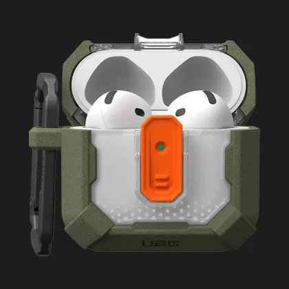 Чехол UAG Plasma для AirPods 4 (Olive Drab)