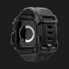 Чехол-ремешок Spigen Rugged Armor Pro для Apple Watch 46mm 2024 (Matte Black)