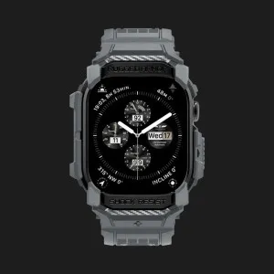 Чохол-ремінець Spigen Rugged Armor Pro для Apple Watch 46mm 2024 (Dark Gray)