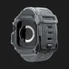 Чехол-ремешок Spigen Rugged Armor Pro для Apple Watch 46mm 2024 (Dark Gray)