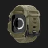 Чехол-ремешок Spigen Rugged Armor Pro для Apple Watch 46mm 2024 (Vintage Khaki)