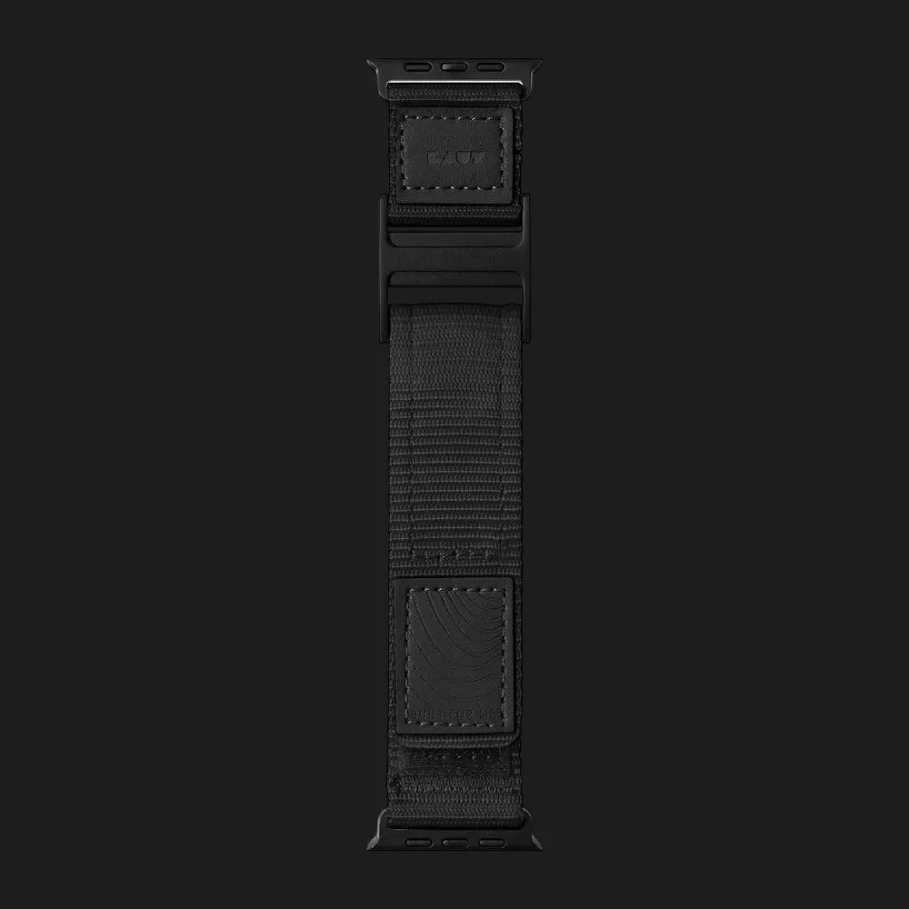 Ремешок LAUT Champs Sport для Apple Watch 44/45/46/49mm (Black)