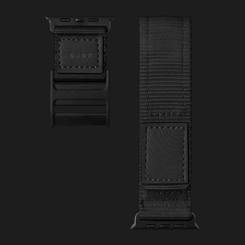 Ремешок LAUT Champs Sport для Apple Watch 44/45/46/49mm (Black)