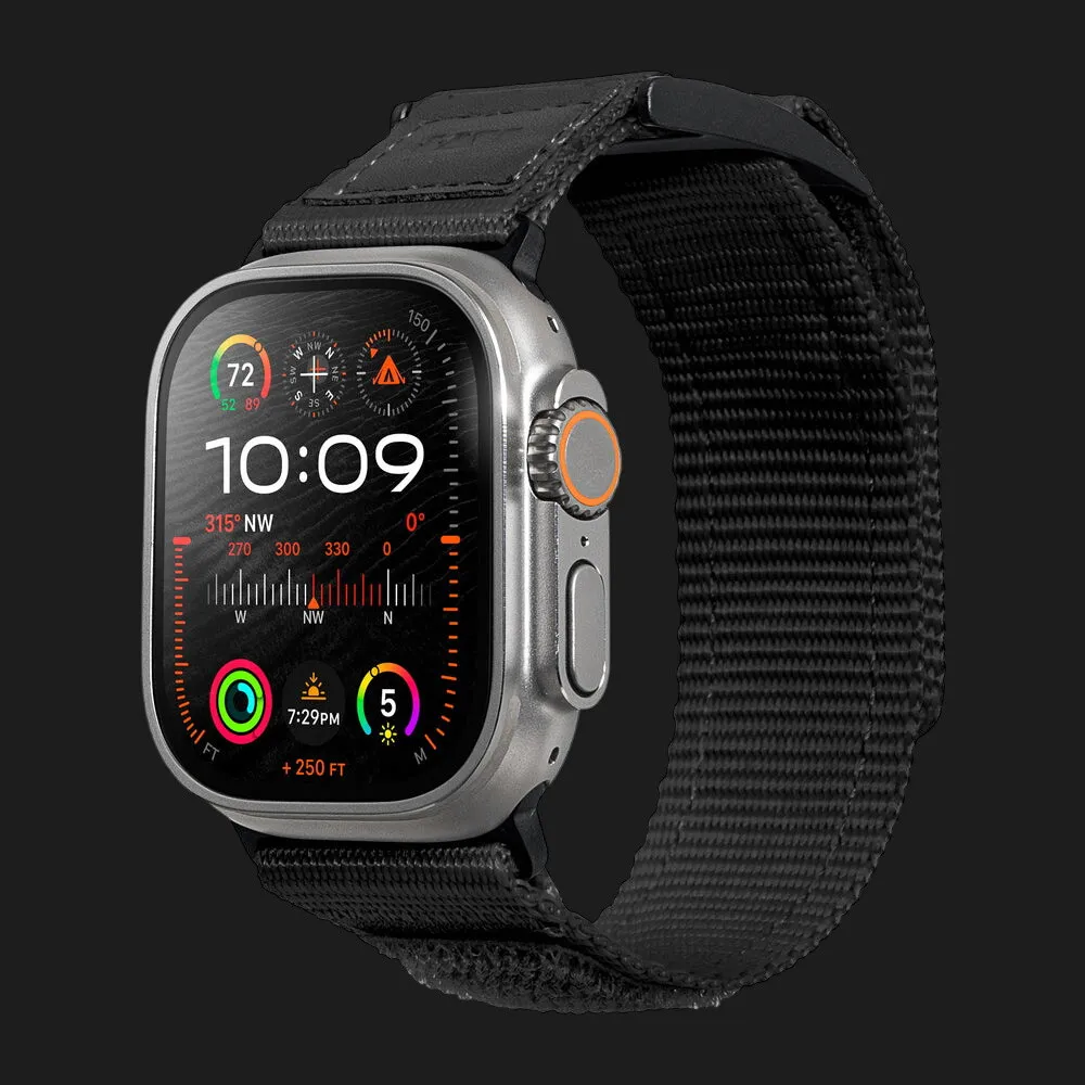 Ремешок LAUT Champs Sport для Apple Watch 44/45/46/49mm (Black)