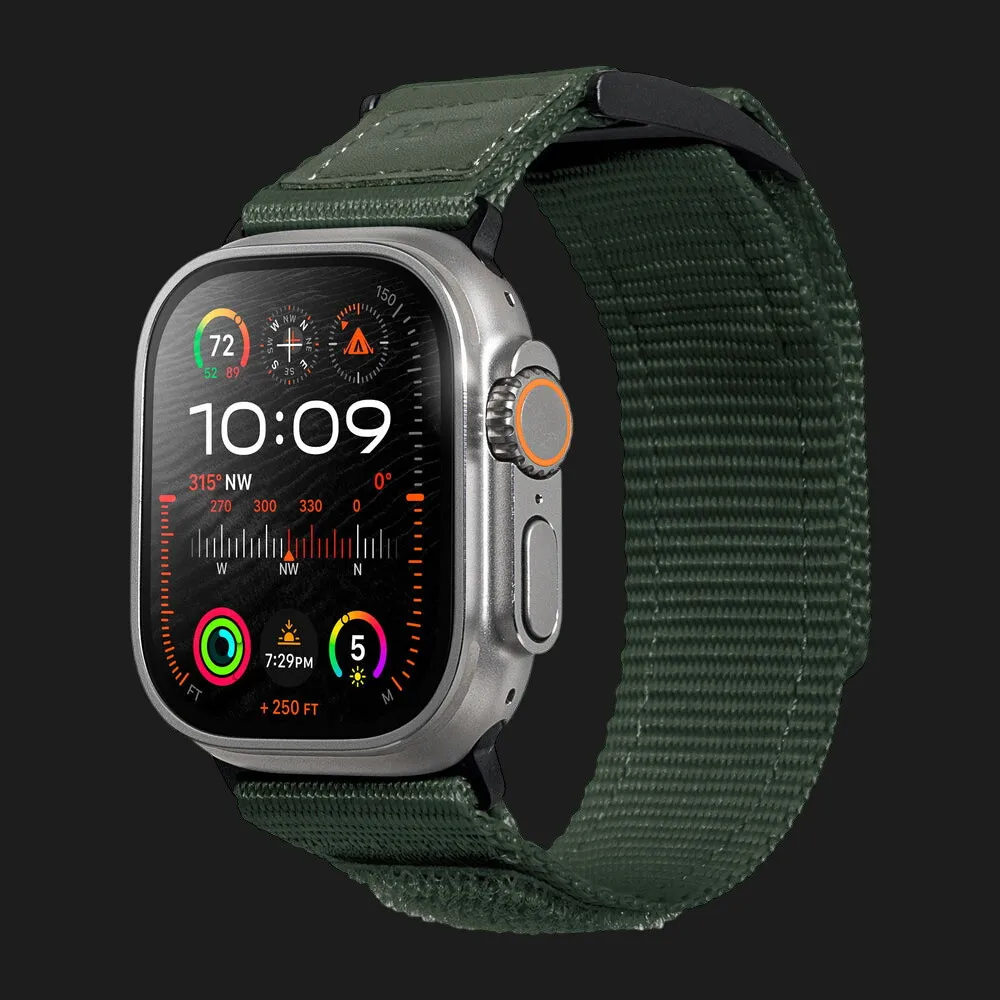Ремінець LAUT Champs Sport для Apple Watch 44/45/46/49mm (Green)