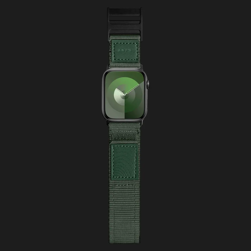 Ремінець LAUT Champs Sport для Apple Watch 44/45/46/49mm (Green)