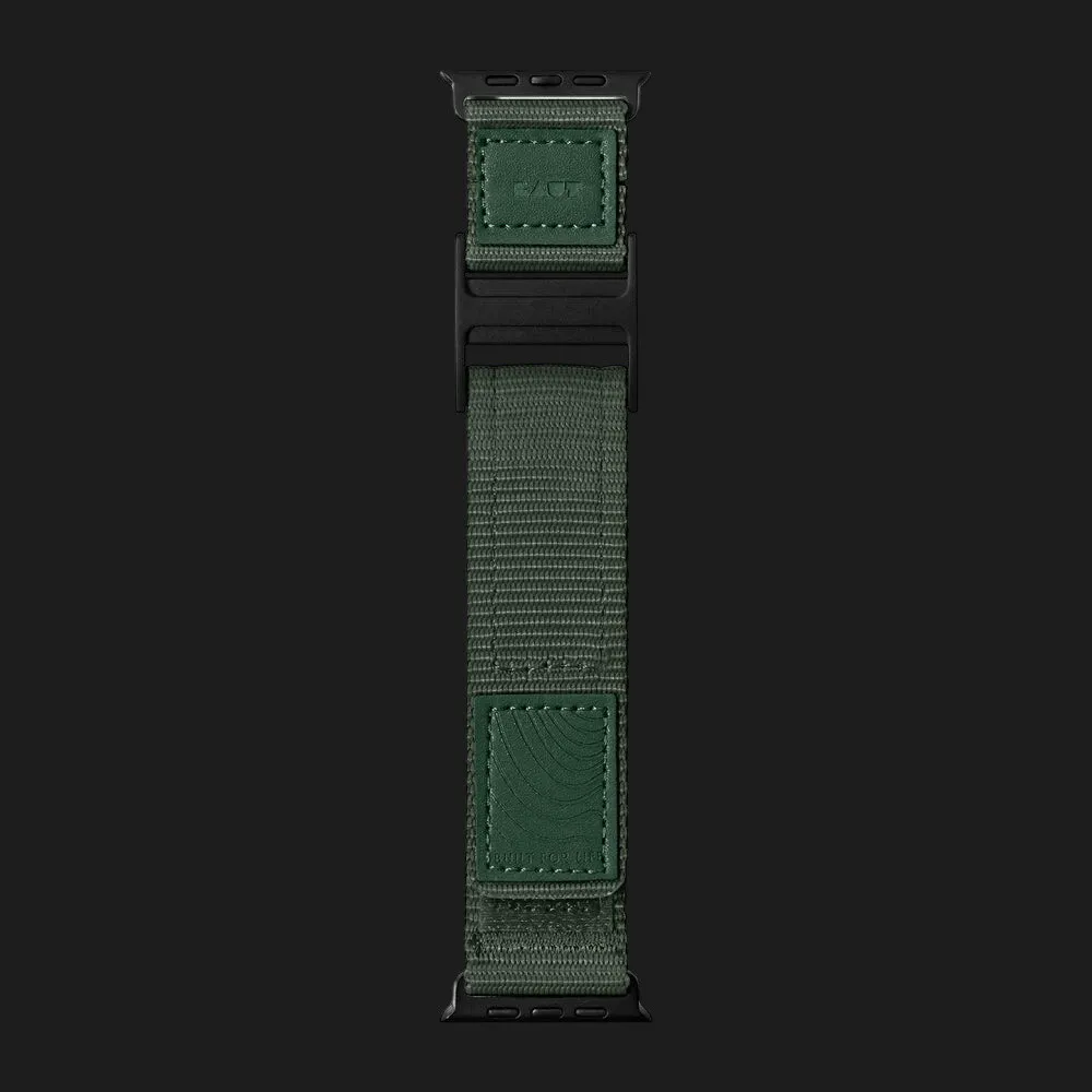 Ремінець LAUT Champs Sport для Apple Watch 44/45/46/49mm (Green)