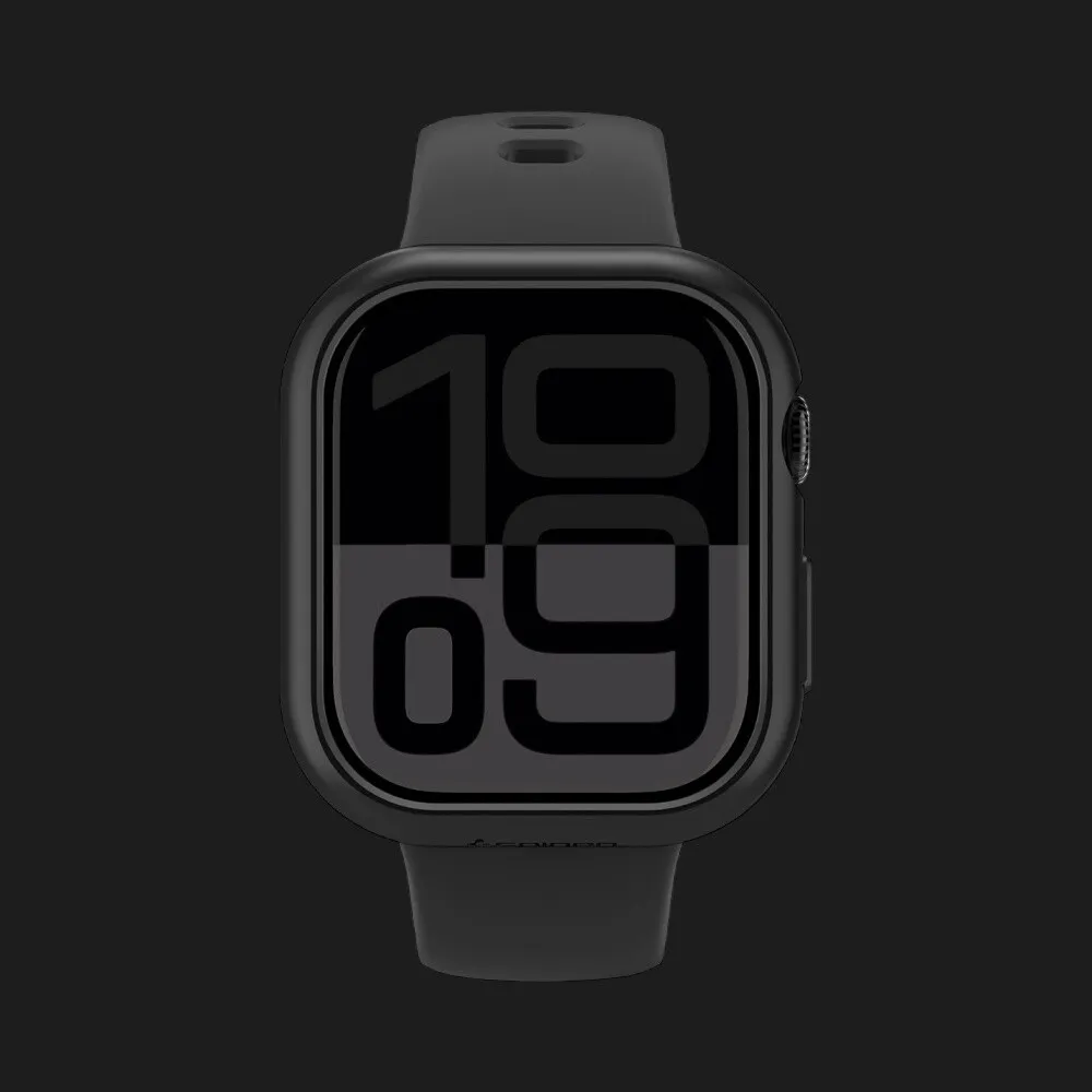 Чехол Spigen Thin Fit для Apple Watch 46mm (2024) (Black)