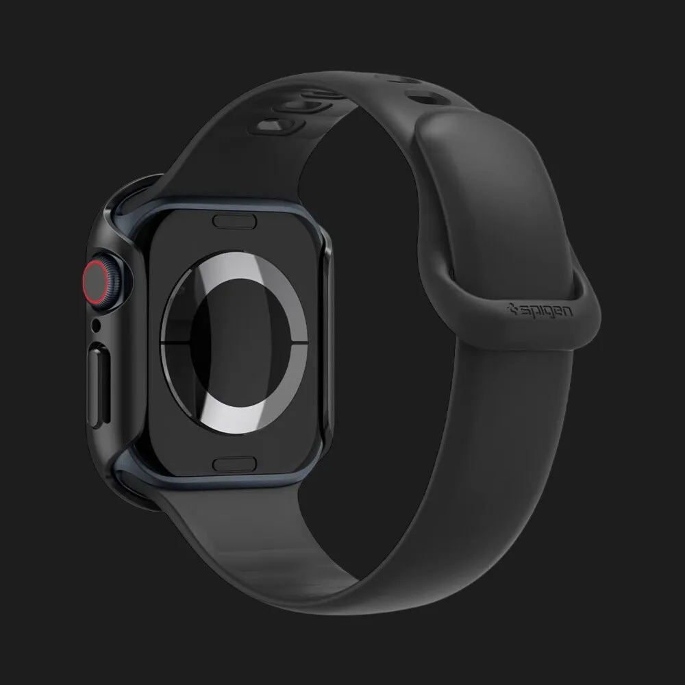 Чехол Spigen Thin Fit для Apple Watch 46mm (2024) (Black)