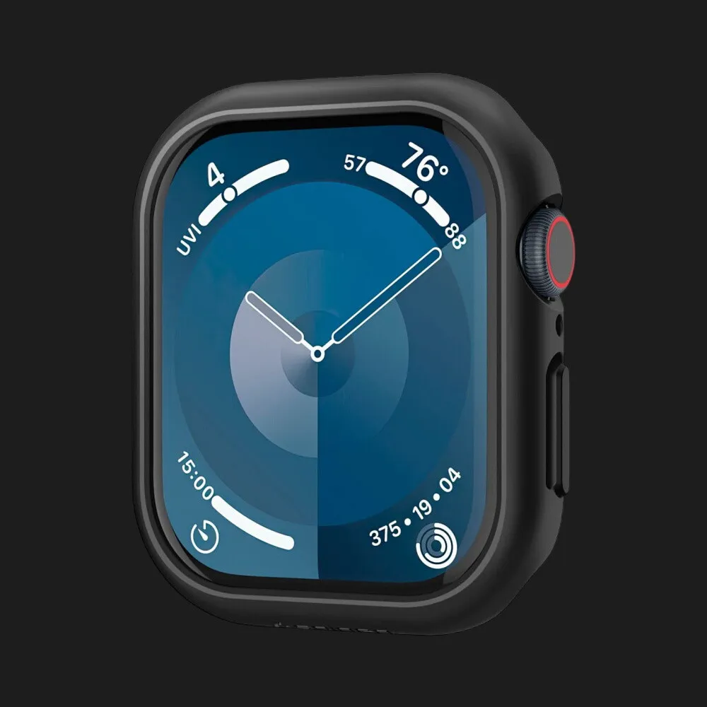 Чехол Spigen Thin Fit для Apple Watch 46mm (2024) (Black)