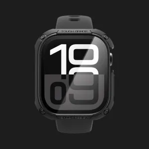Чехол Spigen Tough Armor для Apple Watch 46mm (2024) (Black)