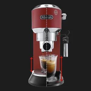 Ріжкова кавоварка DeLonghi Dedica (Red) в Борисполі