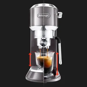 Ріжкова кавоварка DeLonghi EC 885 GY (Gray) в Дрогобичі