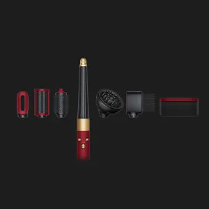 Стайлер для кучерявого волосся Dyson Airwrap i.d. Curly+Coily (Red Velvet/Gold)