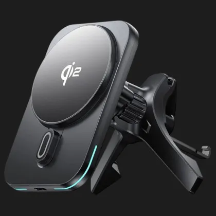 Автотримач WIWU CH-323 Qi2 MAGO Wireless Charger 15W (Black) в Кам'янці - Подільскому