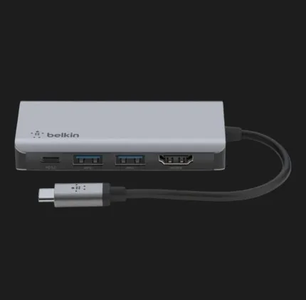 Адаптер Belkin USB-C 4 в 1 Multiport Dock (AVC006BTSGY)