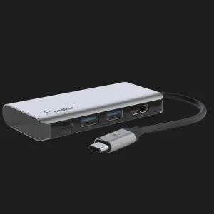 Адаптер Belkin USB-C 4 в 1 Multiport Dock (AVC006BTSGY) в Херсоне